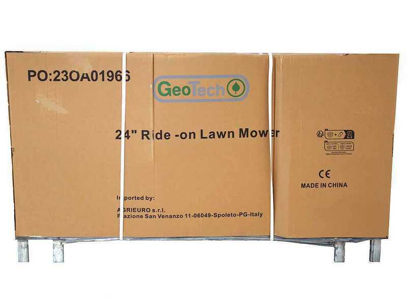 Geotech RM 65-610 S- Aufsitzm&auml;her Minirider- 196ccm Motor mit E-Starter