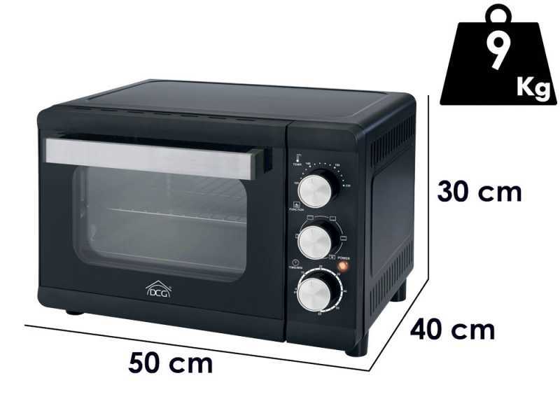 DCG MBN35 - Miniofen mit Umluftfunktion 35 lt