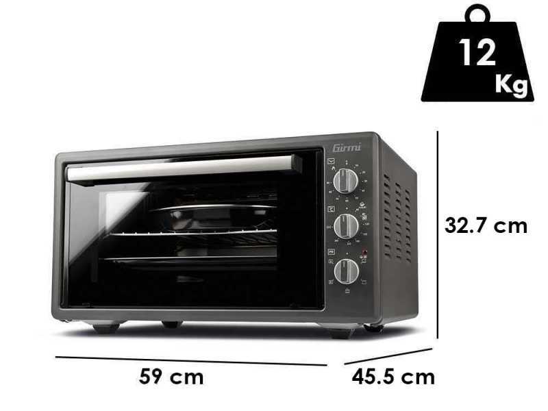 Girmi FE45 - Minibackofen mit Umluftfunktion 45 lt 1400W