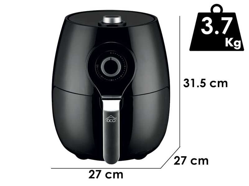 DCG FR3505N - Hei&szlig;luftfritteuse 5.2 l