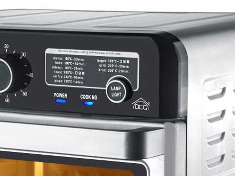 DCG FR2202 - Backofen - Hei&szlig;luftfritteuse 34 l