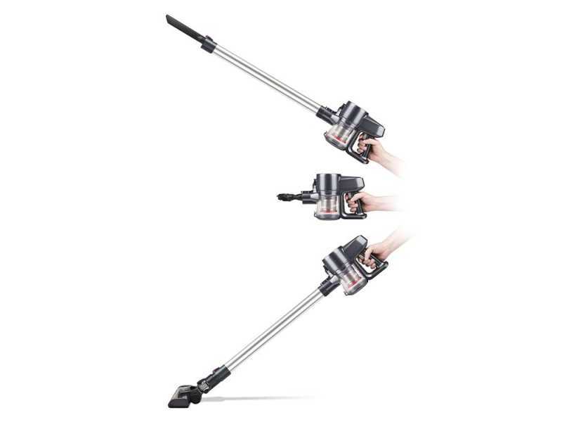 Girmi AP91 - Kabelloser Akku-Staubsauger - Lithium-Akku 22.2 V/ 2.5 Ah
