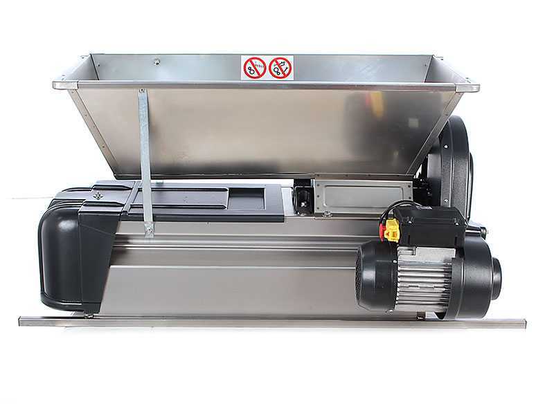 Grifo DMCI.18 - Traubenm&uuml;hle/Abbeermaschine aus Edelstahl - Mit Schutzvorrichtungen