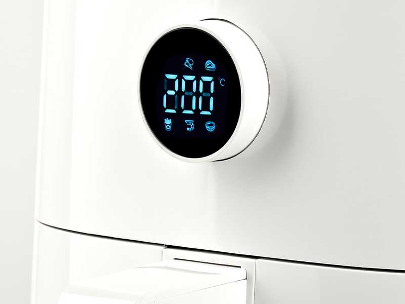 Girmi FG86 Ecofrit Easy - Hei&szlig;luftfritteuse mit digitaler Anzeige
