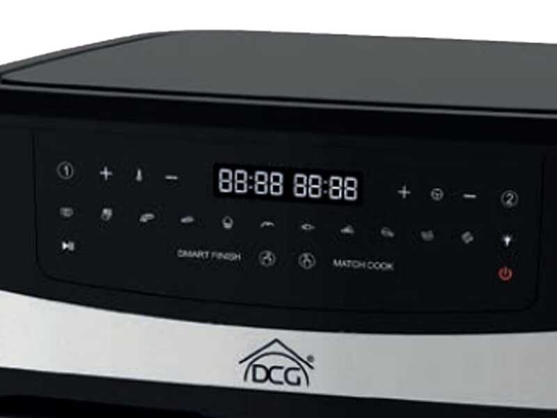 DCG FR3612D - Hei&szlig;luftfritteuse LT 12 mit digitaler Anzeige