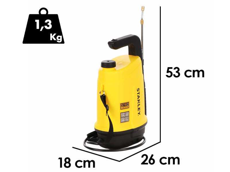 Stanley SXSPBS05E - R&uuml;ckenspr&uuml;hpumpe - 5 Liter - 3,7V - 2,6Ah