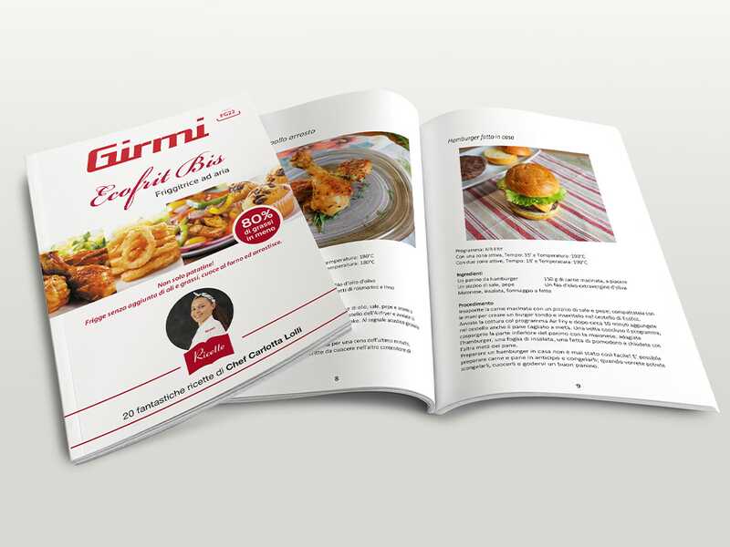 Girmi FG22 Ecofrit Bis -Hei&szlig;luftfritteuse mit Doppelkorb und digitaler Anzeige