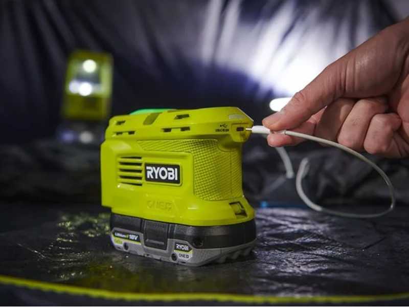 Ryobi RY18BI150B-0 - Wechselrichter 18V 2Ah - Leistung 150 W - Aufladefunktion