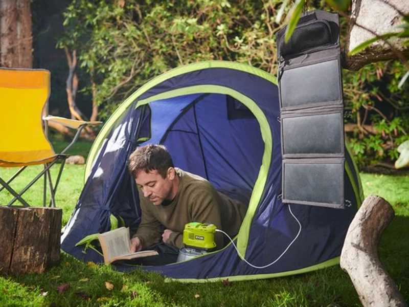 Ryobi RY18BI150B-0 - Wechselrichter 18V 2Ah - Leistung 150 W - Aufladefunktion
