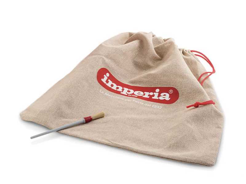Imperia iPasta T. 6,5/12 mm Ruvida - manuelle Nudelmaschine aus Edelstahl