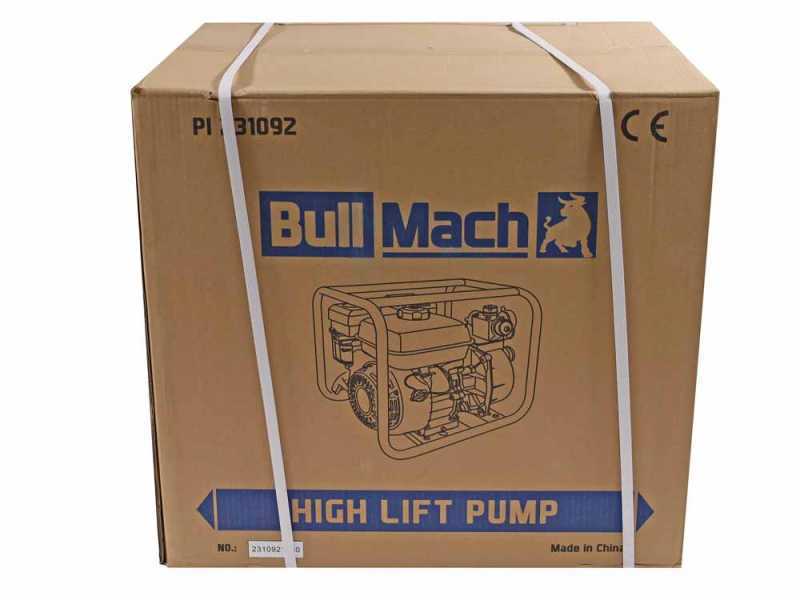 BullMach NAYLA 80 - Motorpumpe mit hoher F&ouml;rderh&ouml;he - mit 80 mm Anschlussst&uuml;cken