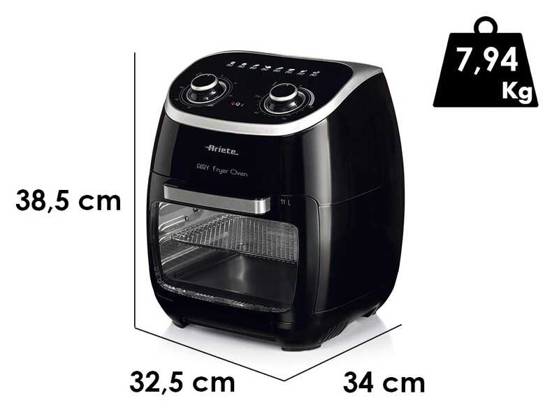 Ariete 4619 Airy Fryer Oven - Hei&szlig;luftfritteuse - Backofen