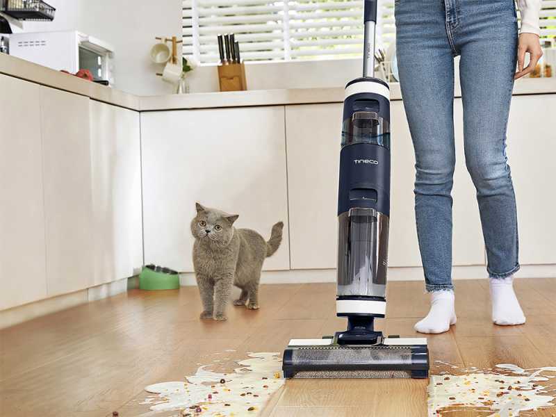 Tineco Floor One S3 Extreme - Nass-/ Trockensauger Kabellos smart 3 in 1: Wischen, Abziehen und Saugen
