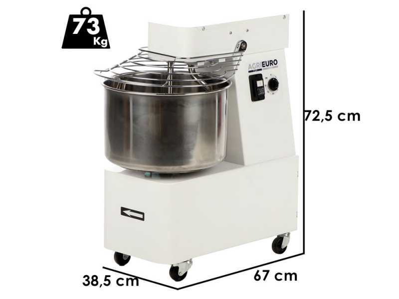 Mixer 1500 S Spiralkneter - 12 kg - 1 Geschwindigkeit