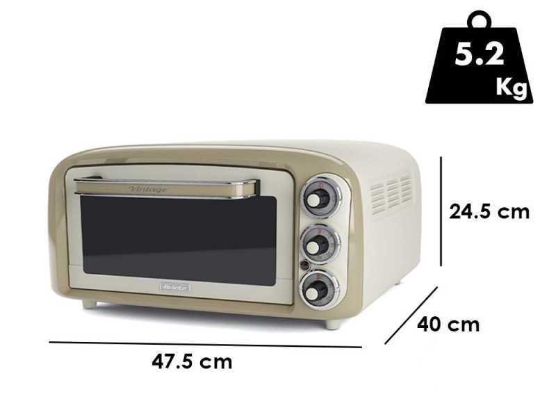 Ariete Vintage Beige - Minibackofen - 18 lt 1380W