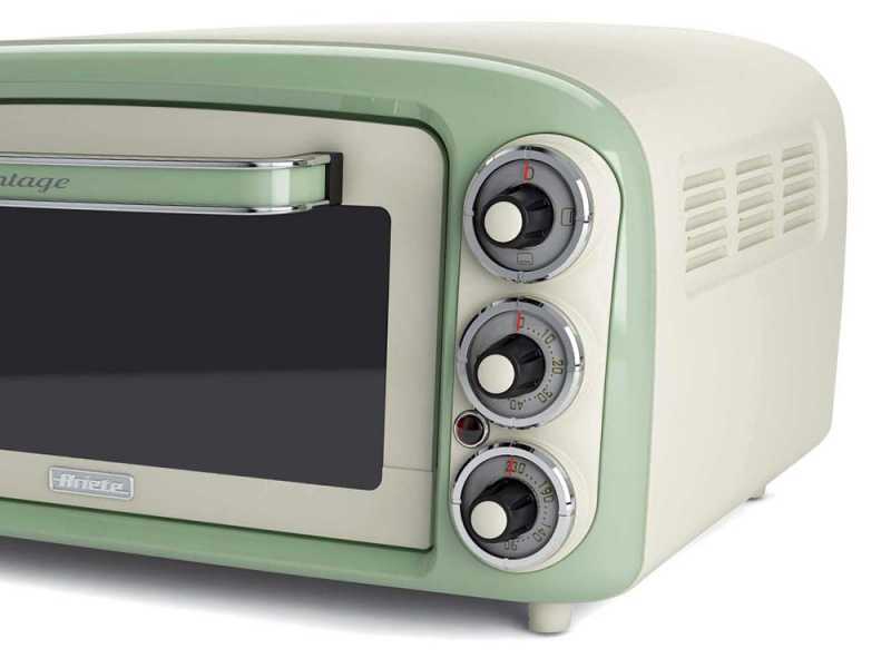 Ariete Vintage Verde - Minibackofen - 18 lt 1380W