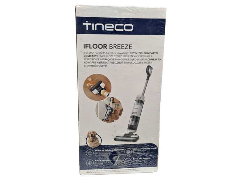 Tineco iFloor Breeze - Nass-/ Trockensauger Kabellos 3 in 1: Wischen, Abziehen und Saugen