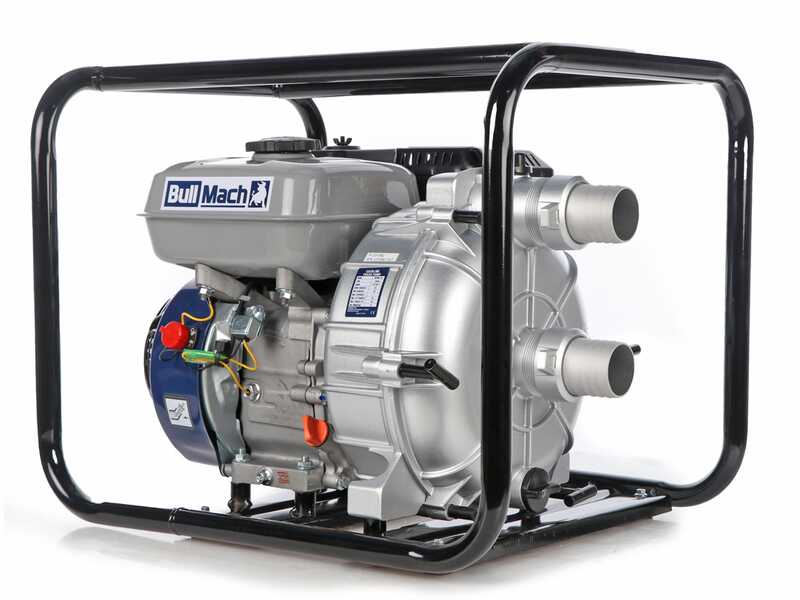 BullMach NERINA 50 Benzin-Motorpumpe - f&uuml;r Schmutzwasser - Druckanschl&uuml;sse: 50mm