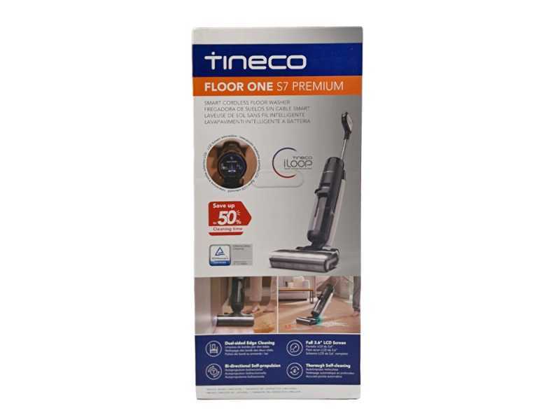Tineco Floor One S7 Premium - Nass-/ Trockensauger Kabellos smart 3 in 1: Wischen, Abziehen und Saugen
