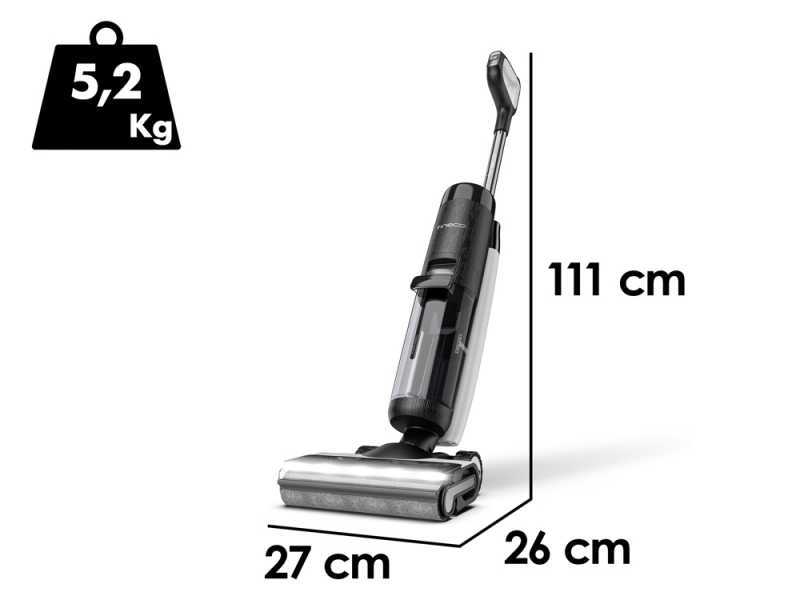 Tineco Floor One S7 Premium - Nass-/ Trockensauger Kabellos smart 3 in 1: Wischen, Abziehen und Saugen