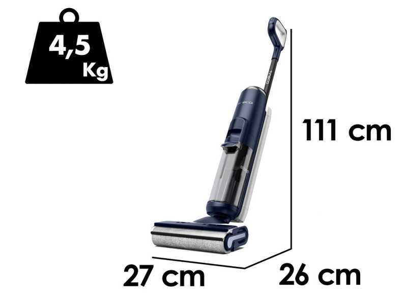 Tineco Floor One S6 Pet - Nass-/ Trockensauger Kabellos smart 3 in 1: Wischen, Abziehen und Saugen
