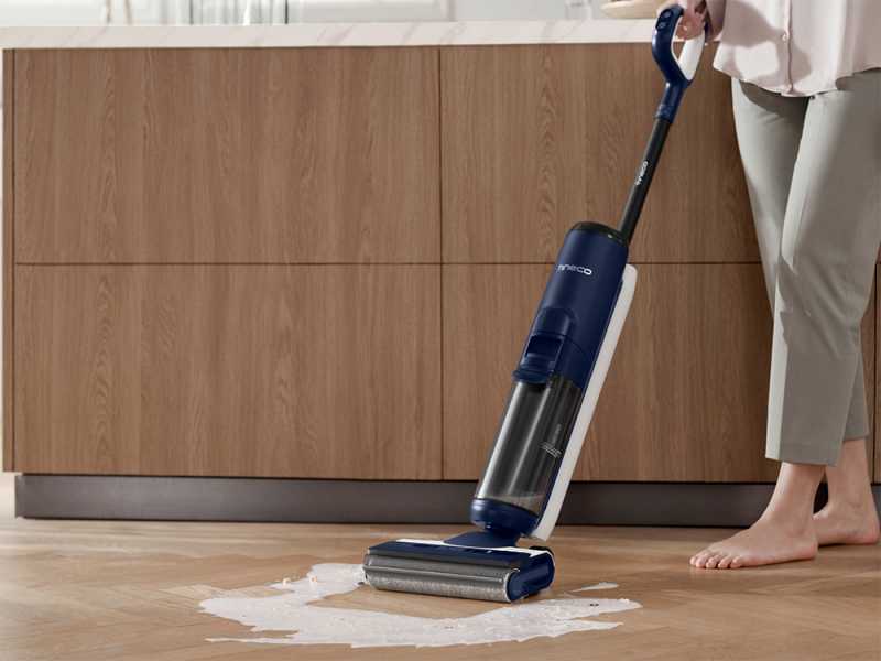 Tineco Floor One S6 Pet - Nass-/ Trockensauger Kabellos smart 3 in 1: Wischen, Abziehen und Saugen