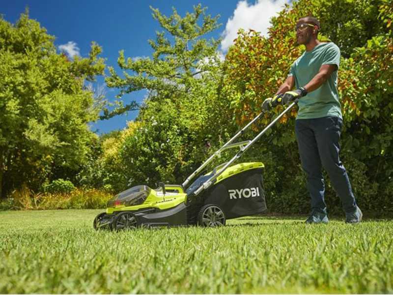 RYOBI RY18LMX37A-0 - Akku- Rasenm&auml;her 18V - OHNE AKKU UND LADEGER&Auml;T