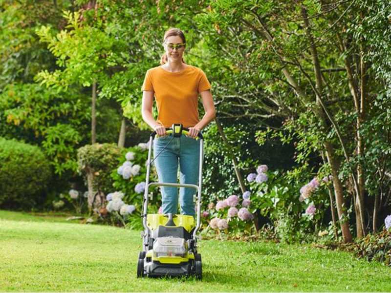 RYOBI RY18LMX37A-0 - Akku- Rasenm&auml;her 18V - OHNE AKKU UND LADEGER&Auml;T