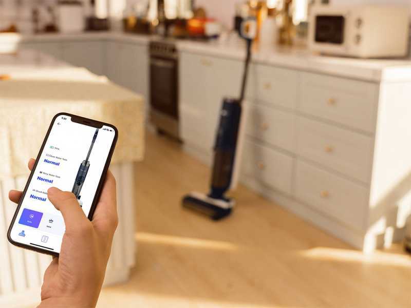 Tineco Floor One S7 Steam Plus - Nass-/Trockensauger smart 3-in-1: Wischen, Saugen und Dampfreinigen