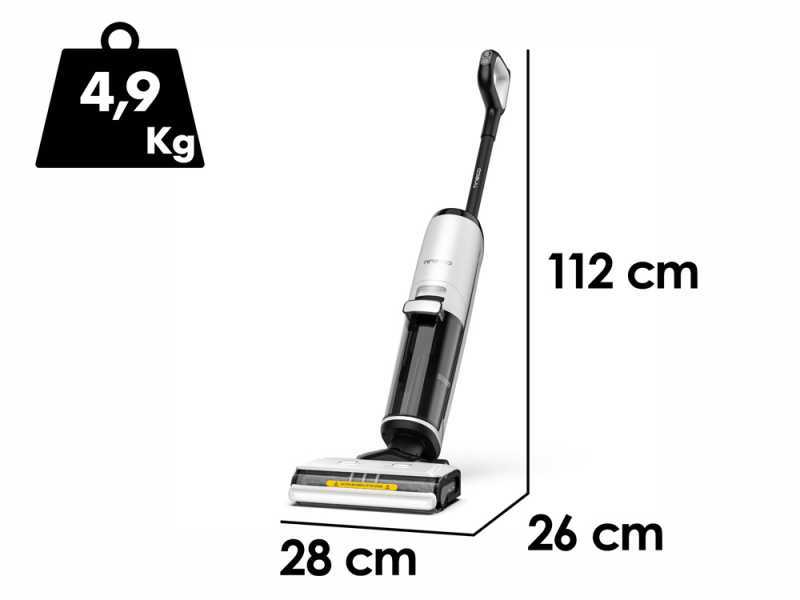 Tineco Floor One S7 Steam Plus - Nass-/Trockensauger smart 3-in-1: Wischen, Saugen und Dampfreinigen