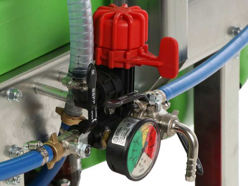 Sbaraglia Spray 400L - Kompakte Anbauspritze f&uuml;r Traktoren - Pumpe AR503