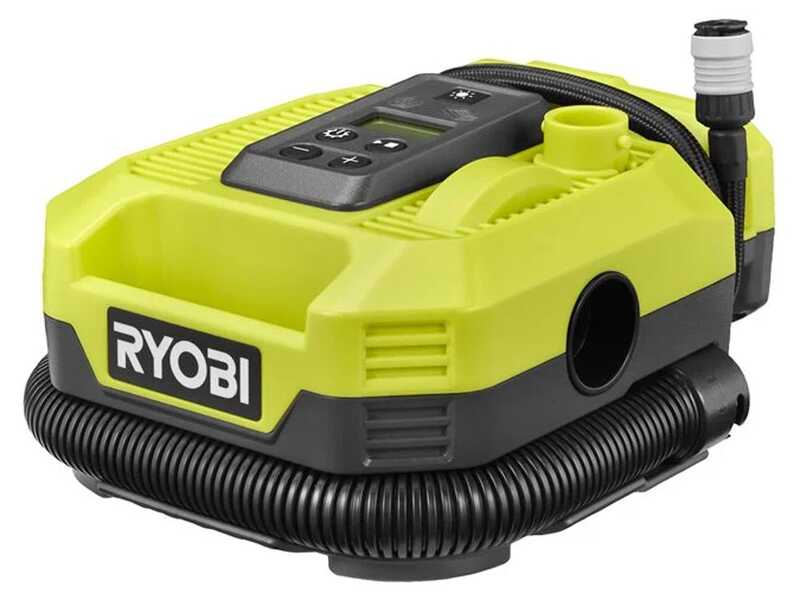 Ryobi RMI18-0 &ndash; Tragbarer Akku-Kompressor &ndash; 18 V &ndash; 2 Ah