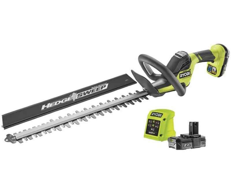 Ryobi RY18HT50A-120 Akku-Heckenschere - S&auml;geblattl&auml;nge 50 cm - 18 V 2,0 Ah