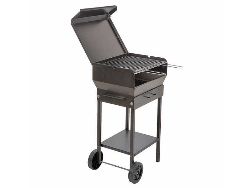 Seven Italy Doriano Small - Holzkohlegrill aus Schmiedeeisen - 47,5x37cm