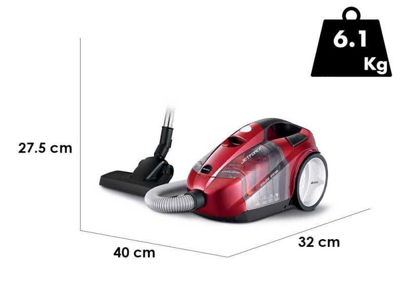 Ariete 2791 Jet Force Zyklon-Staubsauger beutellos - 800 W