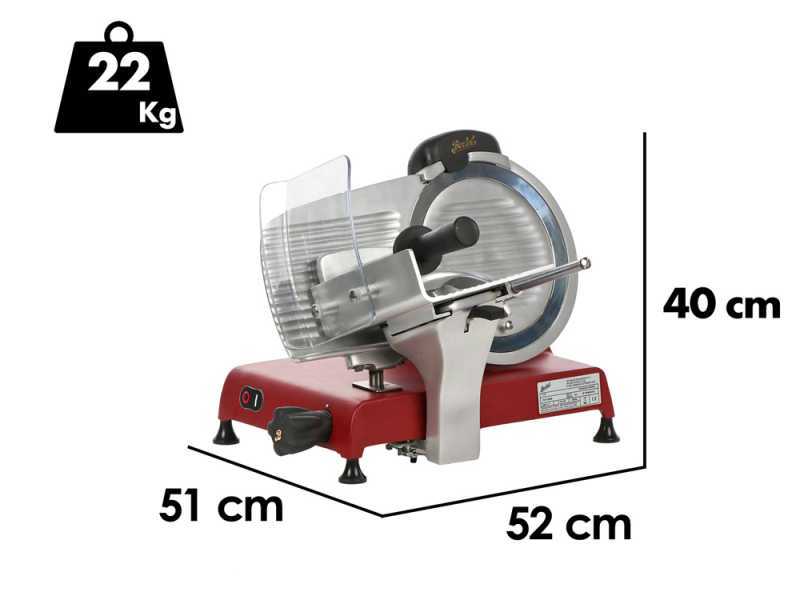 BERKEL Red Line 250 mattrott- Aufschnittmaschine mit 250 mm Klingendurchmesser