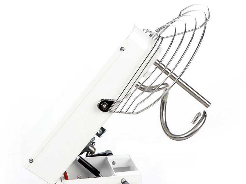 Mixer 3000 S Deluxe - Spiralkneter mit kippbarem Kopf - Teigmenge 24 kg