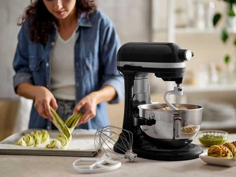 KitchenAid Heavy Duty 5KSM55SXX-EOB Onyx Schwarz - Spiralkneter