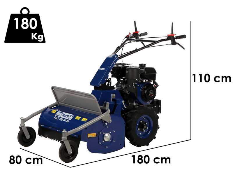 BullMach FALX 700 MY24 - Benzin-Hochgrasm&auml;her mit Y- Messer 10PS