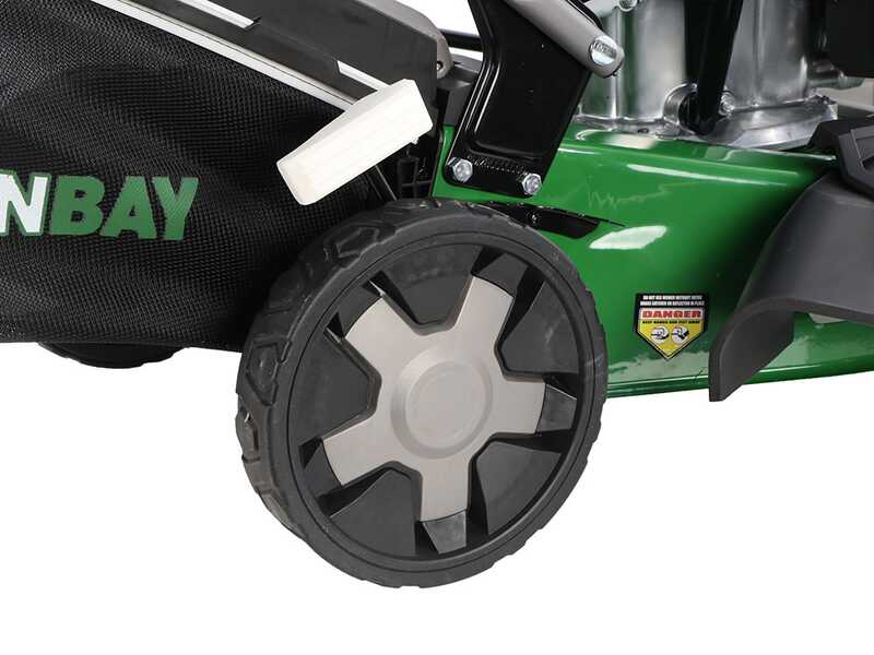 GreenBay GB-LM 46 SH - Selbstfahrender Rasenm&auml;her - 4 in 1 - Honda GCVx145 Motor