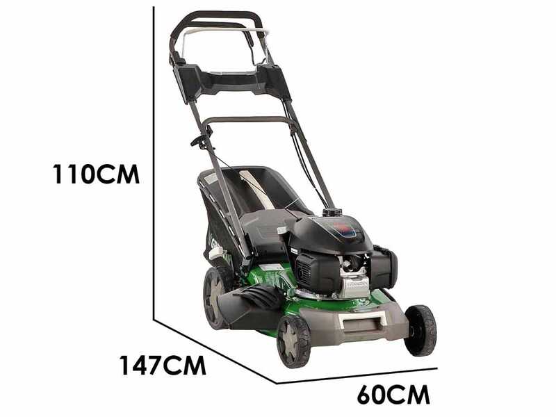 GreenBay GB-LM 46 SH - Selbstfahrender Rasenm&auml;her - 4 in 1 - Honda GCVx145 Motor