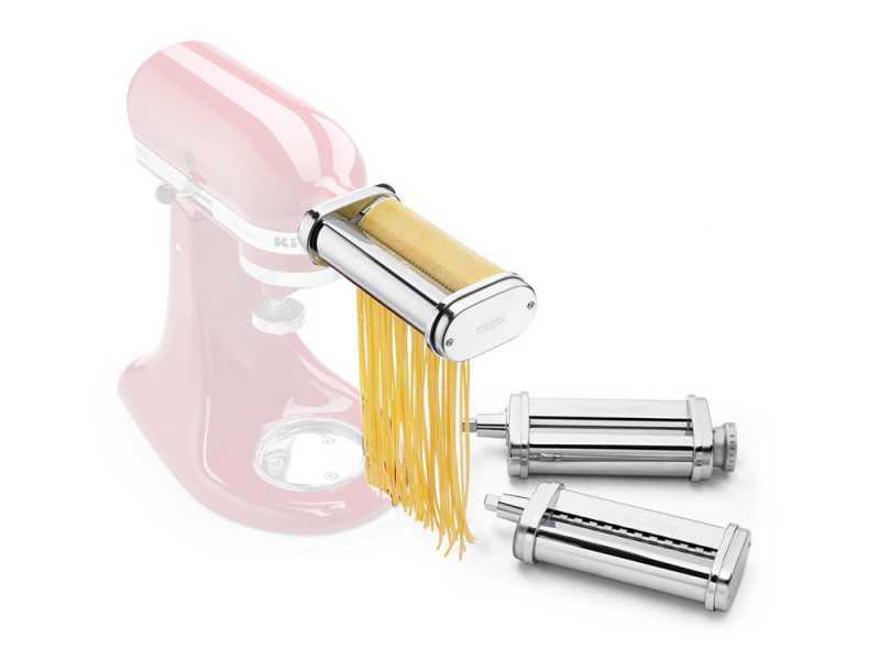 KitchenAid 5KSMPRA - 3-teiliges Set - Nudelaufsatz und Teigroller