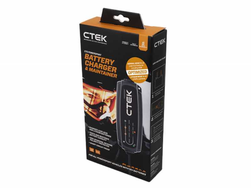 CTEK CT5 PowerSport - automatisches Ladeger&auml;t und Erhaltungsladeger&auml;t - 8 Phasen - 12V 5A