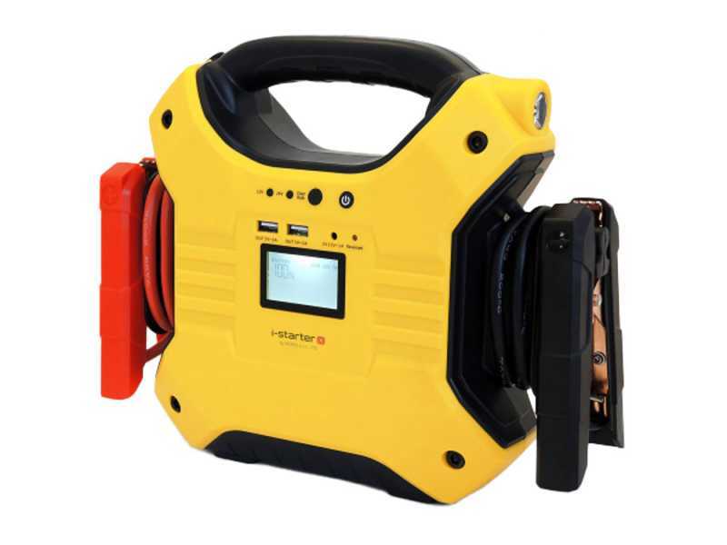 Intec I-Starter X - Notstarter, 12/24V - Tragbar - Anlassstrom 1200 A