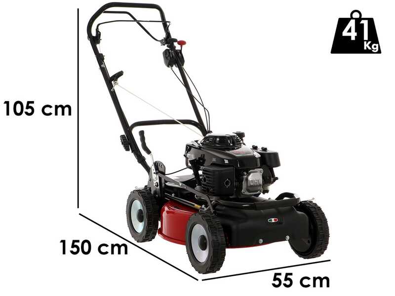 Benzin-Rasenm&auml;her mit Radantrieb Marina Systems GRINDER 52 VH PRO - Motor Honda GXV 160