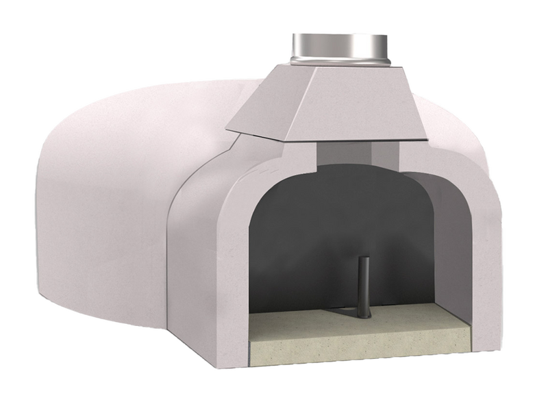 Edilmark FR 95 - Einbau-Holzbackofen mit Backfl&auml;che 76x81 cm