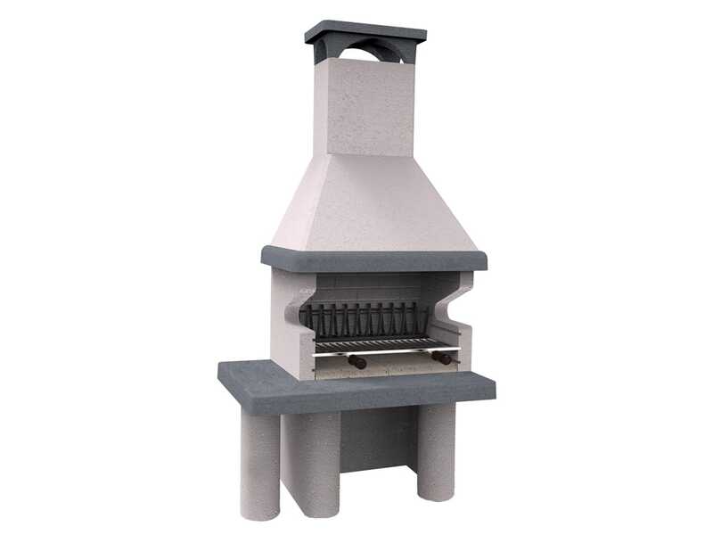 Edilmark Primavera L - Grillkamin f&uuml;r Holz und Holzkohle