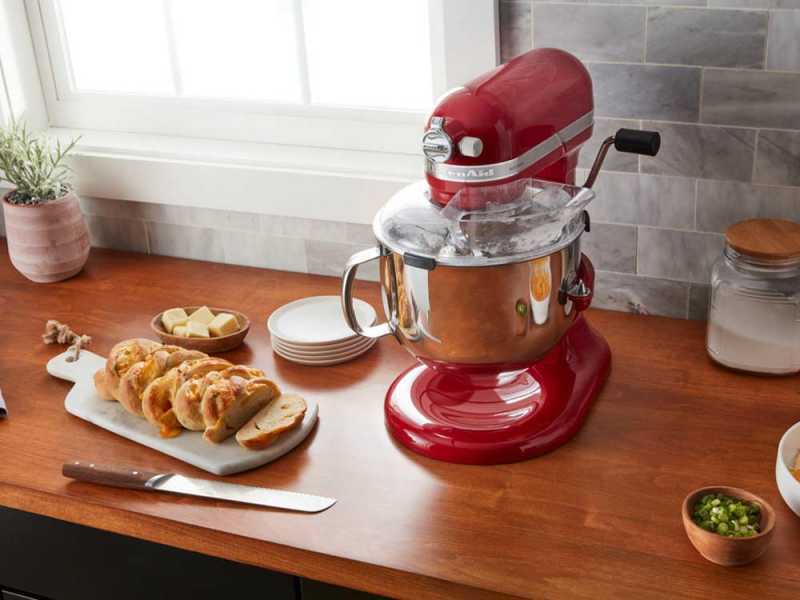 KitchenAid 5KSMBLPS - Spritzschutzdeckel f&uuml;r gro&szlig;e Sch&uuml;sseln