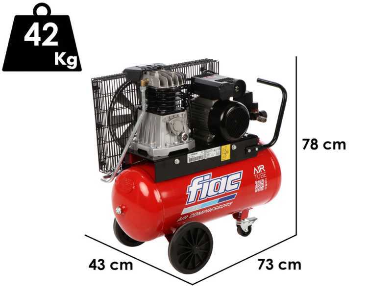 Fiac AB 50/268-2-MC - Elektrischer Luftkompressor mit Riemenantrieb -  Motore 2 PS - 50 lt