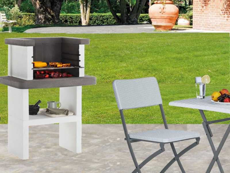 Palazzetti Belair - Grillkamin f&uuml;r Holzkohle